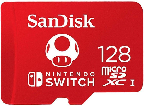 Imagen 2 de 3 de Memoria Microsd Original De Nintendo Switch De 128 Gb