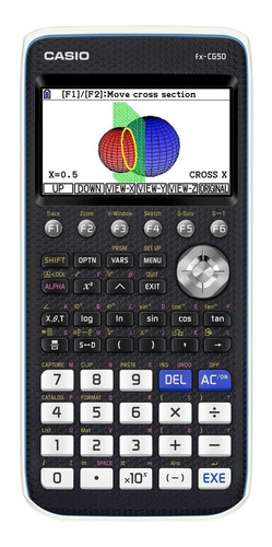Calculadora Gráfica A Color Casio Fx-cg-50-l-ih Blanco Y