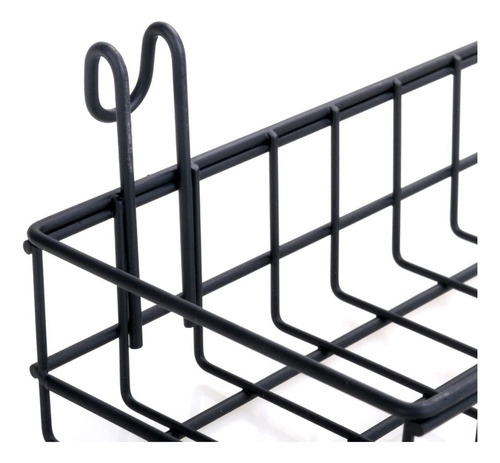 Cesta Colgante Para Panel De Rejilla De Pared De Alambre, 3