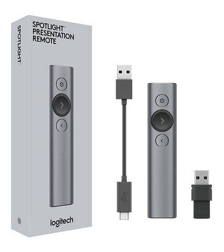 Presentador Logitech Spotlight - Resalta Amplía Marca Láser