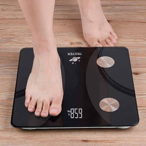 Balanza Digital Baño Bluetooth Persona 180kg Nueva Troter