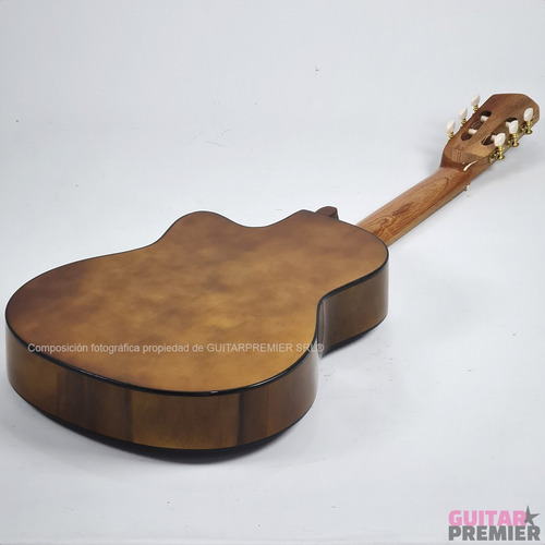 Imagen 7 de 10 de Guitarra Electroacustica Media Caja Cuerdas Nylon Eq Fishman