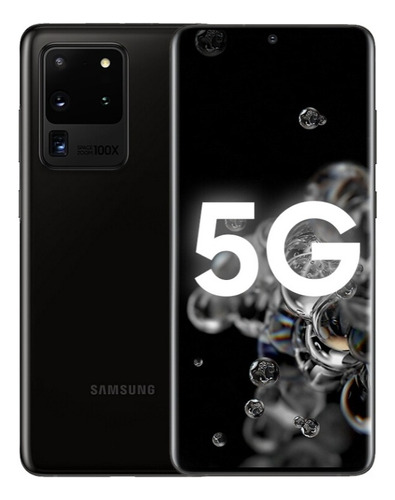 Samsung Galaxy S20 Ultra 5g 128 Gb Cosmic Black 12 Gb Ram (Reacondicionado)