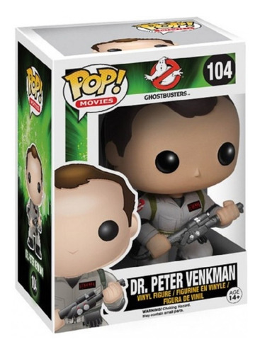 Figura Funko Pop Movies Ghostbusters Dr. Peter Venkman 104