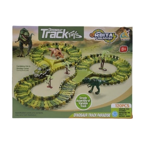 Pista Dinosaur Track Variable Track 120 Pcs Regalo Niño 