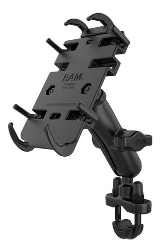 Kit Completo Quick Grip Ram Mounts Para Telefonos Med/gde