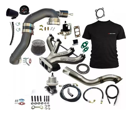 Kit Turbo Hpp Ap Mi C Ar Dh Injeção Programável Sem Turbina