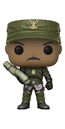 Pop! Juegos: Halo - Sargento Johnson (los Estilos Pueden Var