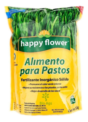 Fertilizante Para Pasto Agustín Césped Abono, Jardín 10 Kg, 