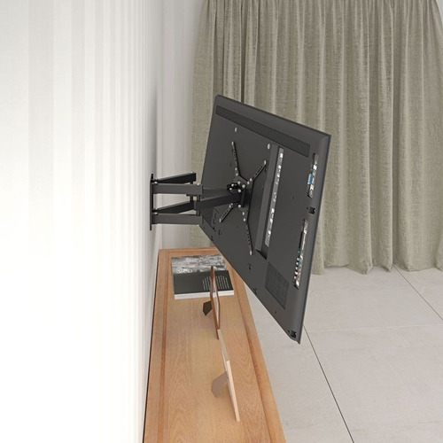 Suporte Multivisão STPA2000 de parede para TV/Monitor de 26" até 75" preto