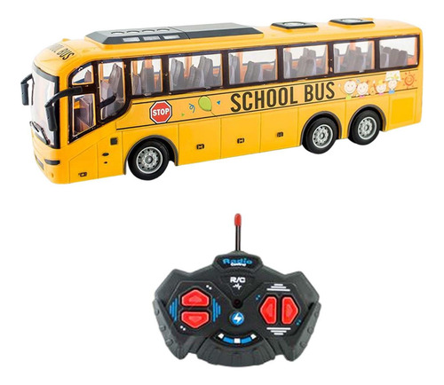 Control Remoto De Radio Para Autobús Escolar Rc, Camión De P