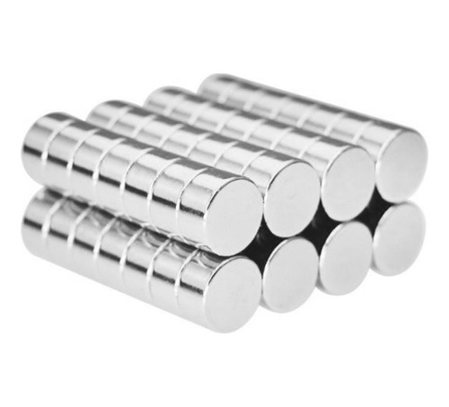 Imã De Neodímio Super Forte 10mm X 5mm * 10 Peças * 