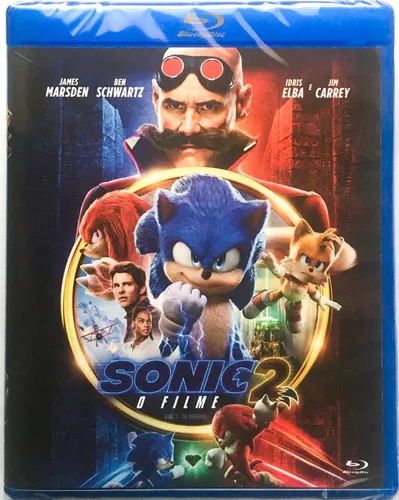 Blu-ray Filme Sonic 2 - 2022 - Dublado E Legendado