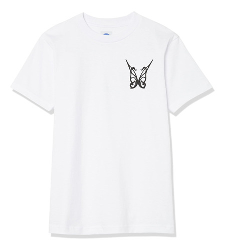 Camiseta De Mariposa Exclusiva De Flo Milli, Blanco, Extragr