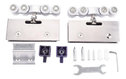 Rodillos Para Puertas Corredizas De Vidrio Ruedas Colgantes
