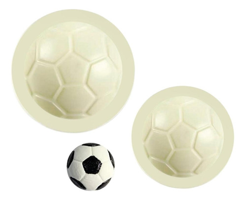 Molde Pelota Balón Fútbol Pop It Molde Fondant Molde Chocola