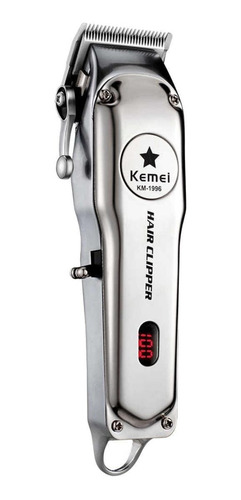 Imagen 1 de 3 de Kemei KM-1996 plata 110V/240V