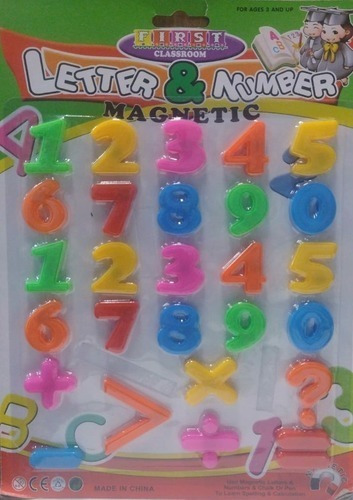 Numeros Imantados Iman Para Heladera O Pizarra  28x21 Cm