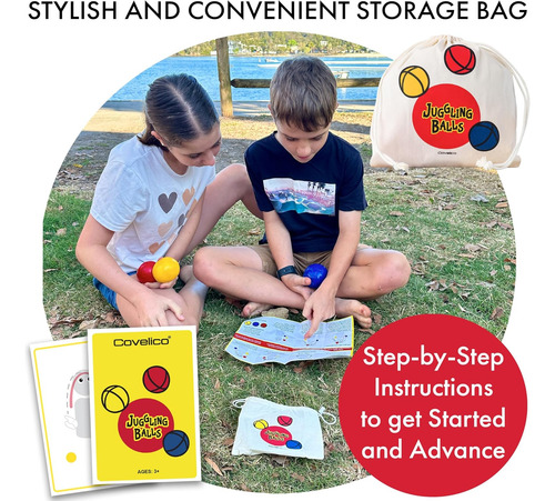 Kit De Malabares Para Principiantes Con Bolsas Luminosas