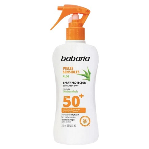Protector Solar Babaria Spray Spf 50+ 200 Ml