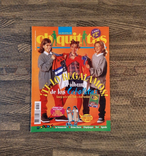 Revista Chiquititas 1997 N°25 Cebollitas