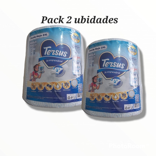 Toalla Nova Familiar 150 Mts, Pack 2 Unidades, Doble Hoja