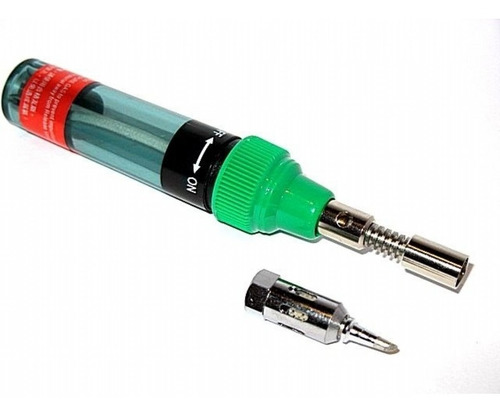 Imagen 2 de 7 de Soldador Gas Butano Proskit 8pk-101-2 Tipo Lapiz Recargable
