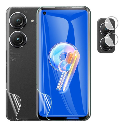 Pelicula Hidrogel Frente&verso + Pl Camera P/ Asus Zenfone 9