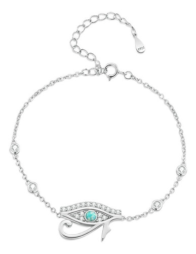 Pulsera Ojo De Horus De Plata S925