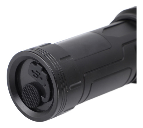 Linterna Led Superbrillante Con Pantalla Digital Lcd Usb