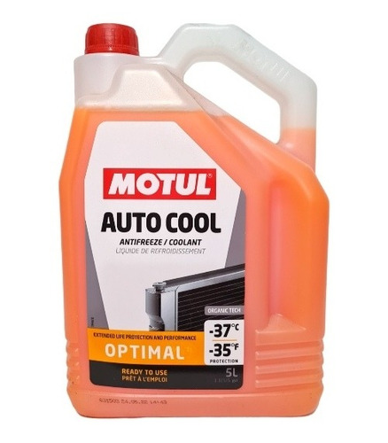 Refrigerante Motul 50/50 , 5 Litros , Marca Motul 