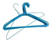Comprar Ganchos Azules Alambre Para Ropa De Niños Tintorería 100 Pza