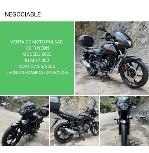Púlsar 180 Neon Fi