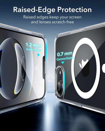 Funda De Teléfono Esr Para iPhone 16e Con Magsafe Transparente A Prueba De Golpes