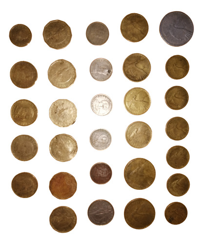 Monedas Chilenas: Período 1961-1974 (centésimos Y Escudos) (Usado)
