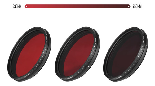 Fotga - Lente De Rayos X Con Filtro Infrarrojo Ajustable De