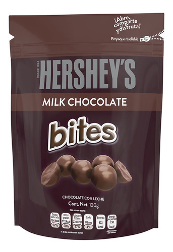 Chocolate Hershey's Bites Milk Chocolate 120g