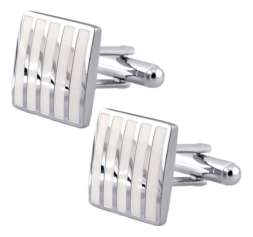 2x Gemelos De Latón Para Hombre Gemelos Cuadrados Novio