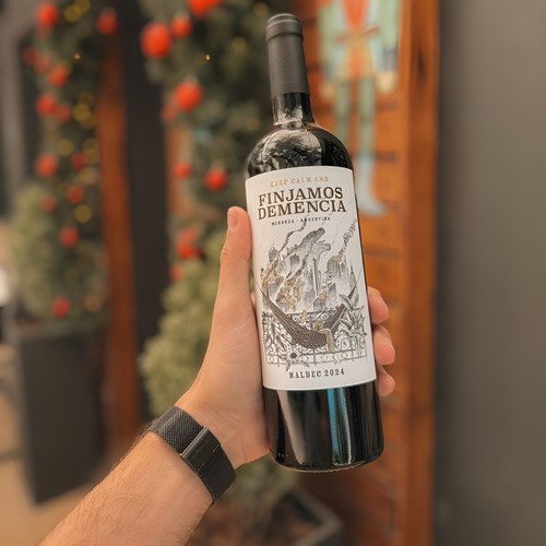 Vino Finjamos Demencia Malbec 750 Ml
