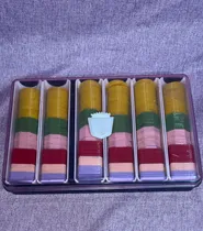 Comprar Ficha Poker Baquelita Antiguas. 360 Fichas, Juego Mesa