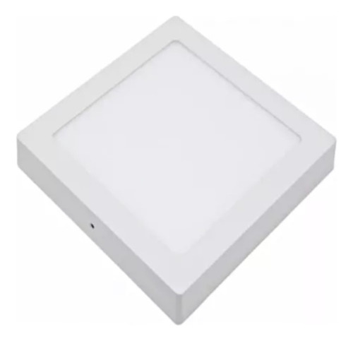 Panel Led 18w 8  6500k Cuadrado Sobreponer Tta141