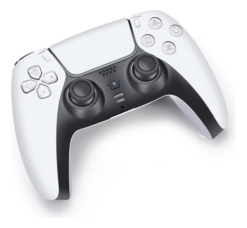 Joystick Controlador Branco Sem Fio Ps4 Pc Android Bluetooth