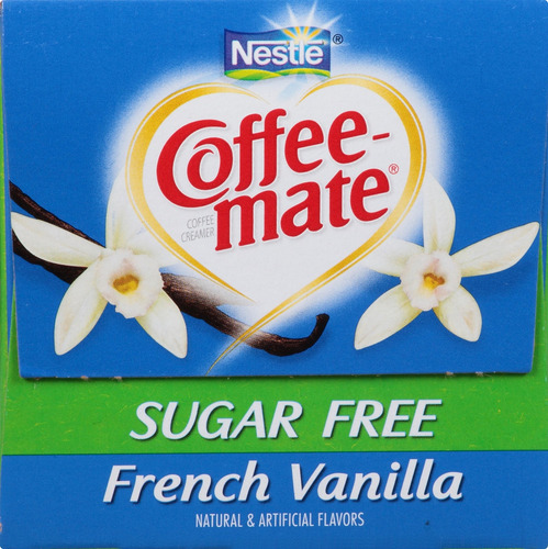 Crema Líquida De Café Vainilla Francesa Sin Azúcar 11 Ml 50