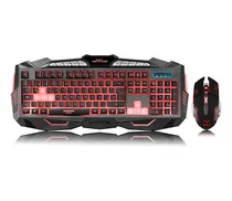Comprar Kit Teclado + Mouse Gamer Usb Micronics Lumiere Mic Gt8034 