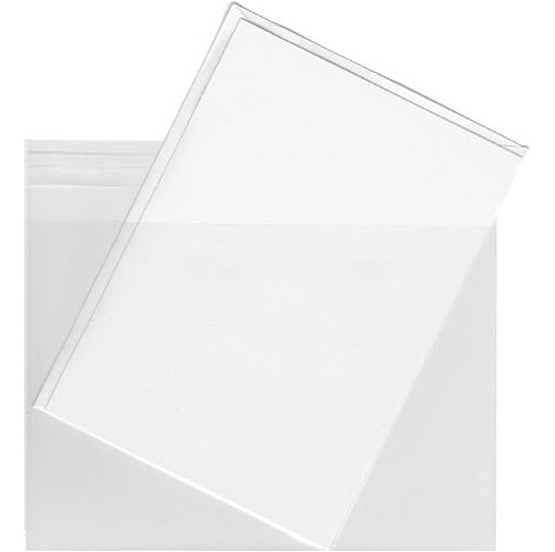 Bolsas Tipo Sobre De Plástico Transparente, A7 (7 X 5 - 100