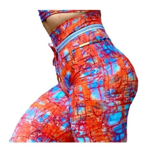 Imagem 3 de 6 de Calça De Ginástica Treino Malhar Legging Empina Bumbum 922