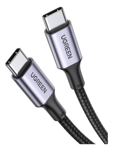 Ugreen Cable De Datos Usb-c 2.0 A Usb- C 2.0 5a 2m