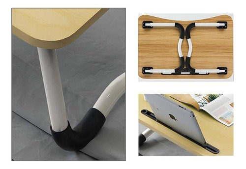 Mesa Plegable Multiuso Para Cama Laptop, Desayuno, Comidas.