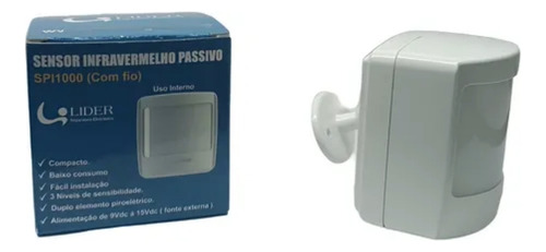 Sensor Infravermelho Passivo Spi1000 Com Fio