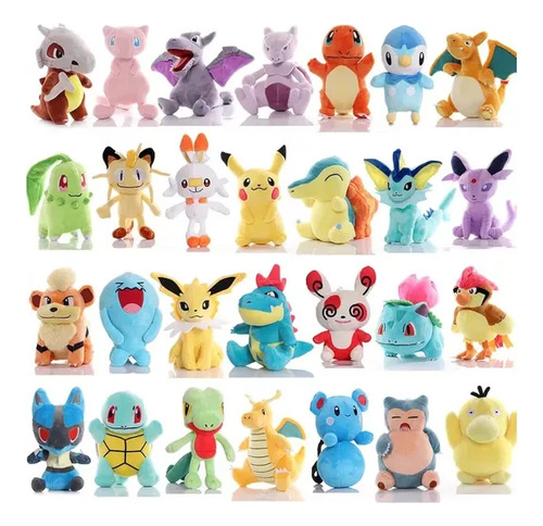 Peluches Pokemon Calidad Premium 22cm ( A Elección) Elegí Tu Pokemon